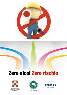 Zero alcol Zero rischio