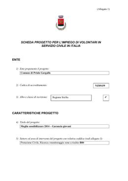 Meglio sensibilizzare - Comune di Priolo Gargallo
