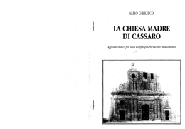 la chiesa madre - Comune di Cassaro