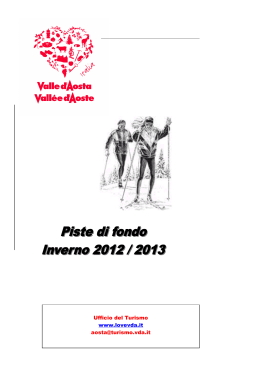 Piste fondo ITA 2012 2013 definitivo - Comune di Saint-Oyen