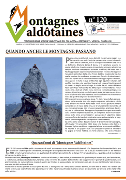 n&deg; 120 - CAI Valle d`Aosta