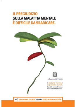 Opuscolo - Dipartimento di Salute Mentale di Trieste