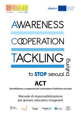 Manuale di responsabilizzazione per giovani, educatori