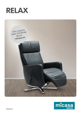 Alla scoperta delle POLTRONE RELAX micasa.ch