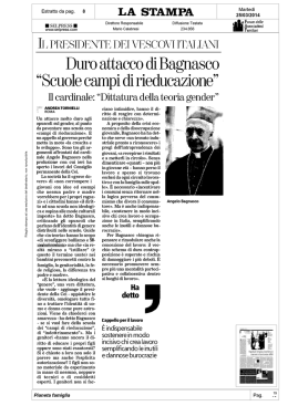 BAGNASCO. Scuole campi di rieducazione