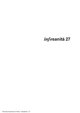 infosanit&agrave; 27 infosanit&agrave; 27