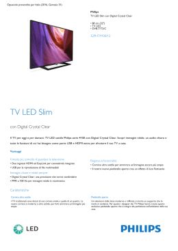 TV LED Slim da 80 cm (32") con Digital Crystal Clear