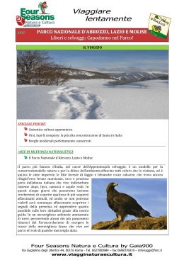 Scheda viaggio - Four Seasons, Natura e cultura