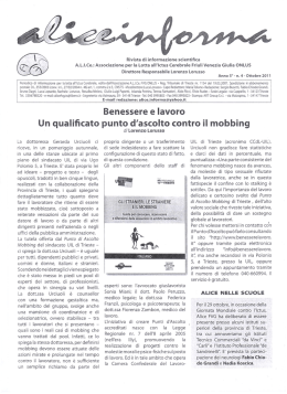 Mobbing ottobre 2011
