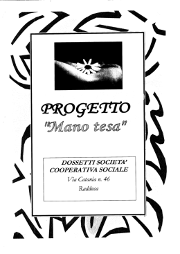 Carta dei Servizi - Provincia Regionale di Catania