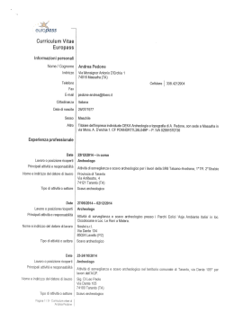 CV in formato Adobe ()