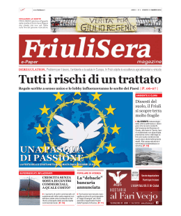 clicca qui - Friuli Sera il quotidiano del giorno prima