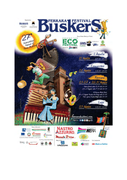Presentazione Ferrara Buskers Festival 2014