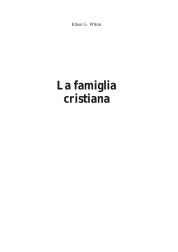 La famiglia cristiana