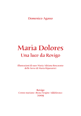 Una luce da Rovigo - Serve di Maria Riparatrici