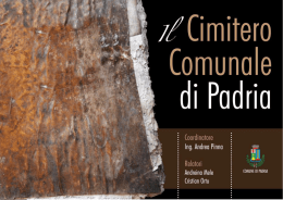 Leggi la storia del Cimitero di Padria