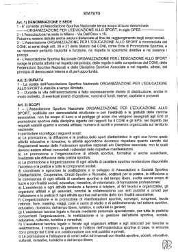 Statuto - opes frosinone