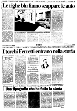 A 91 - Rassegna Stampa