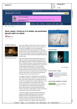 Yahoo.it - Guadagnare Salute