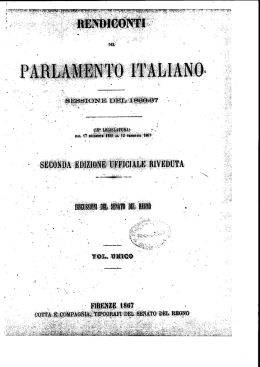 Indice dell`Attivit&agrave; Parlamentare