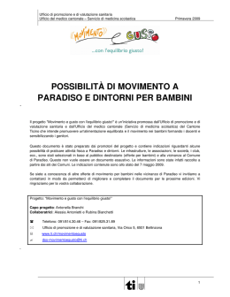 Paradiso e dintorni - Repubblica e Cantone Ticino