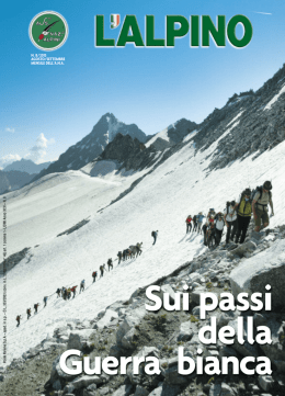 N. 8/2013 AGOSTO/SETTEMBRE MENSILE DELL`A.N.A.
