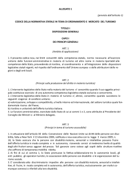articolo 53 del Codice del Turismo