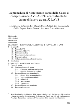 La procedura di risarcimento danni della Cassa di