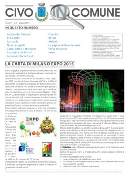 Numero 1 - Comune di Civo