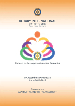 Programma Distrettuale 2011-12