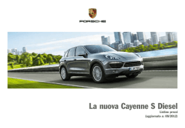 La nuova Cayenne S Diesel