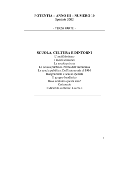 terza parte - Centro Studi Portorecanatesi