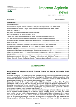n. 21 del 28 maggio 201 - Confederazione Italiana Agricoltori della