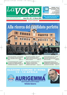 Municipio III/05.qxd - La voce del municipio