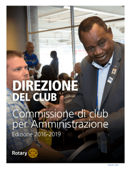 DEL CLUB Commissione di club per Amministrazione