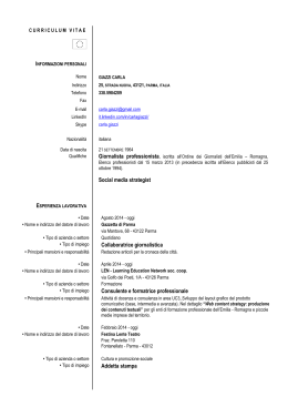 CV completo Carla Giazzi