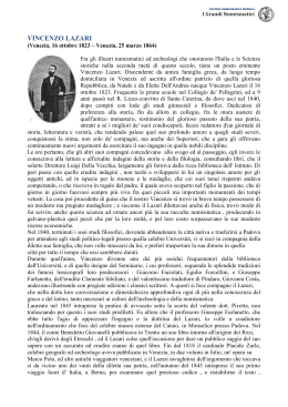 Lazari Vincenzo - Società Numismatica Italiana