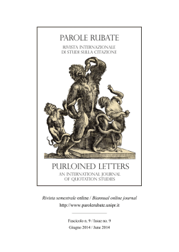 fascicolo completo/complete issue - Parole Rubate