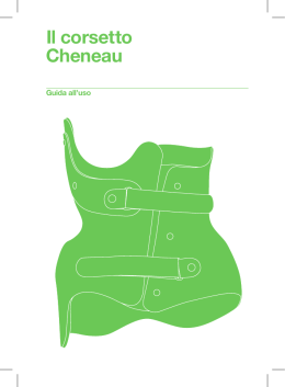 Il corsetto Cheneau - O