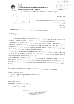 T&Agrave;LIANA F&Icirc;SfOTER&igrave;-&Agrave;P&Icirc;ST1 Regione TRENT&Igrave;NO &agrave;LTG