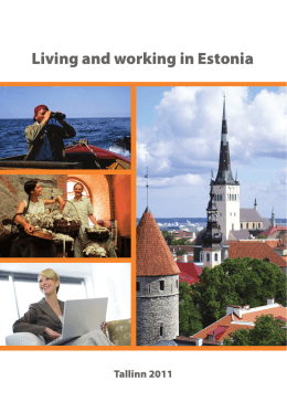 Living and working in Estonia