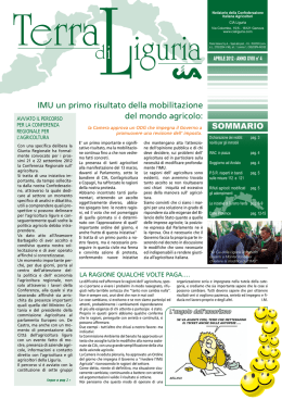 Leggi il numero di Aprile di Terra di Liguria in pdf