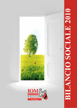 bilancio sociale 2010