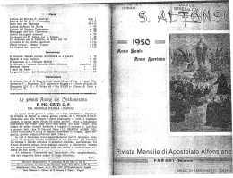 N.1 - Sant`Alfonso e dintorni