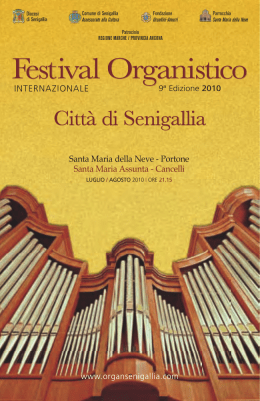 Festival Organistico - organsenigallia.com