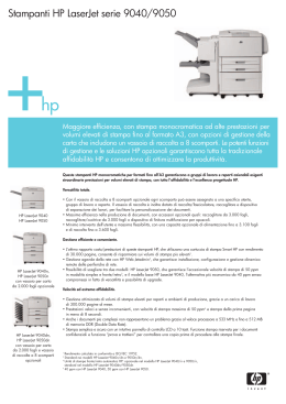 Stampanti HP LaserJet serie 9040/9050 - G