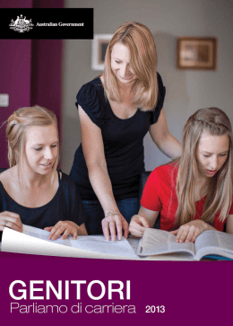 Page 1 Page 2 l genitori svolgono un ruolo importante nelllaiutare i