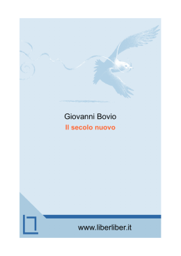 secolo nuovo - Liber Liber