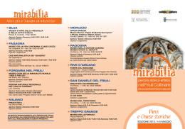 mirabilia - Comune di Fagagna