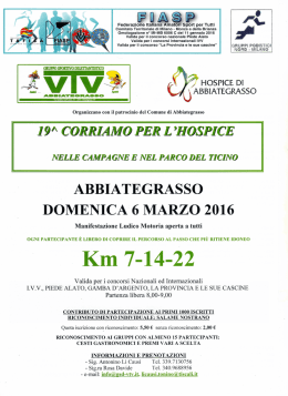 Domenica 6 - GSD VTV Abbiategrasso